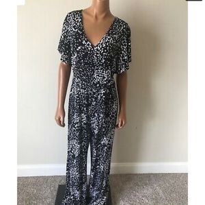 The Limited Black/White Jumpsuit